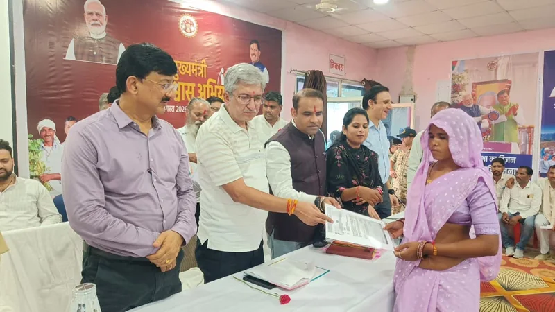 मुख्‍यमंत्री जन-विश्वास शिविर में ग्रामीणों की समस्याओं का मौके पर समाधान, योजनाओं का मिला लाभ